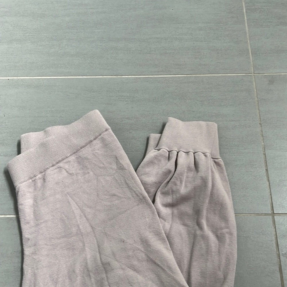 Aritzia joggers. Wilfred brand. Light purple/grey color